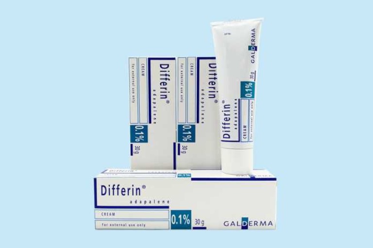 Kem trị mụn Differin Adapalene Gel 0.1% Acne Treatment được đánh giá cao bởi khả năng gom cồi 