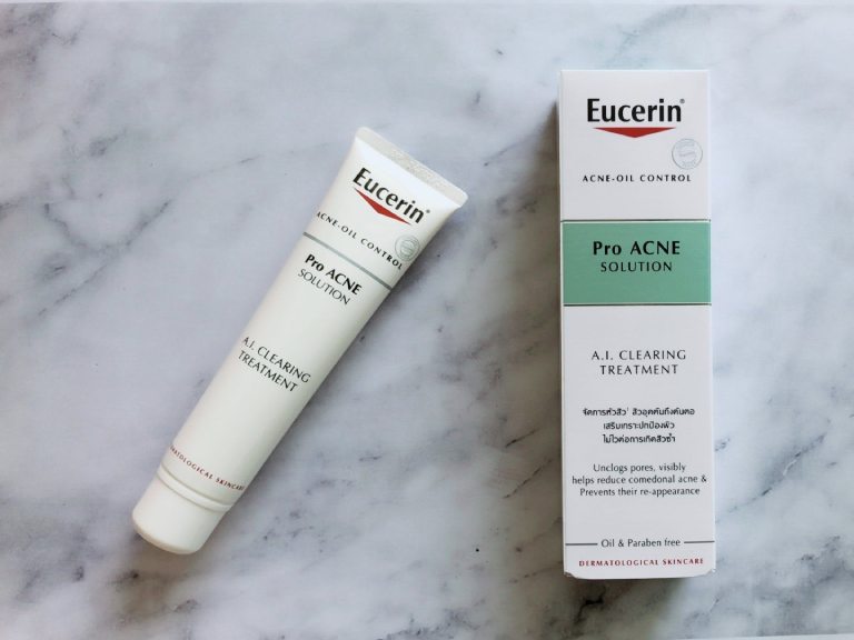 Tinh chất trị mụn Eucerin ProAcne Solution đặc biệt thích hợp cho người có làn da dầu mụn