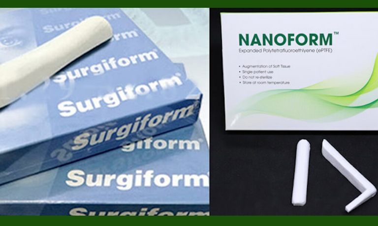 nâng mũi sụn Nanoform và Surgiform