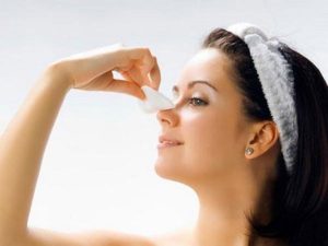 skincare khi nâng mũi