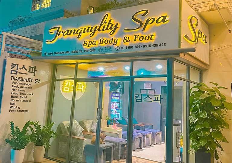 Tranquility Spa giá rẻ ở Kiên Giang