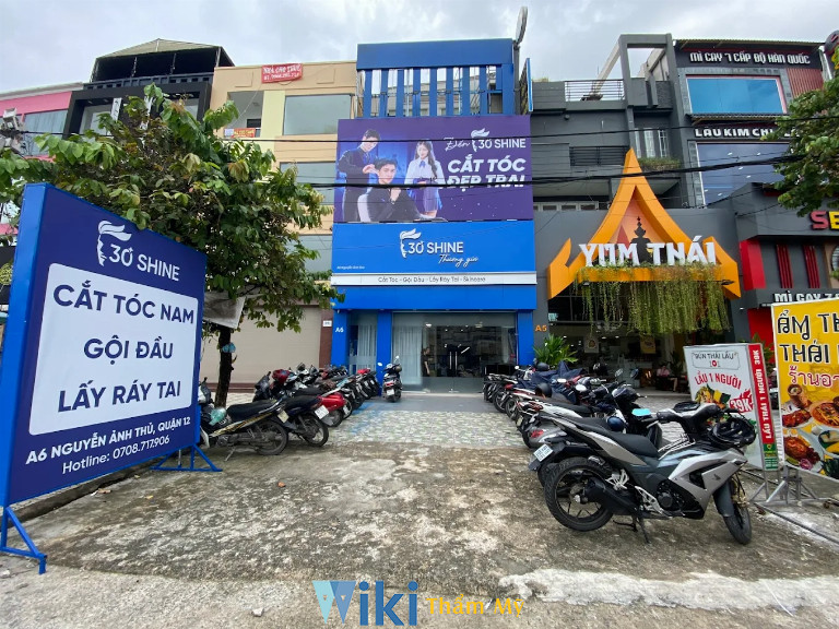 Tiệm cắt tóc nam đẹp ở Quận 12 30Shine