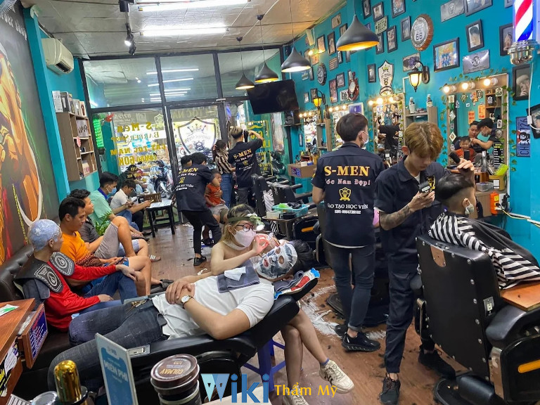 Tiệm cắt tóc nam Quận 12 S-MEN Barbershop
