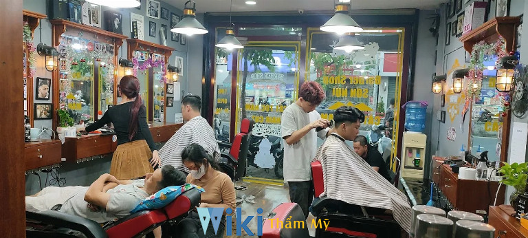 Tiệm cắt tóc nam ở Quận 12 Sơn Núi Barbershop