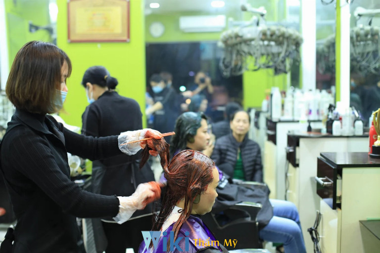 Tiệm cắt tóc nữ đẹp ở Hải Phòng Hair Salon Thịnh Tóc Vàng