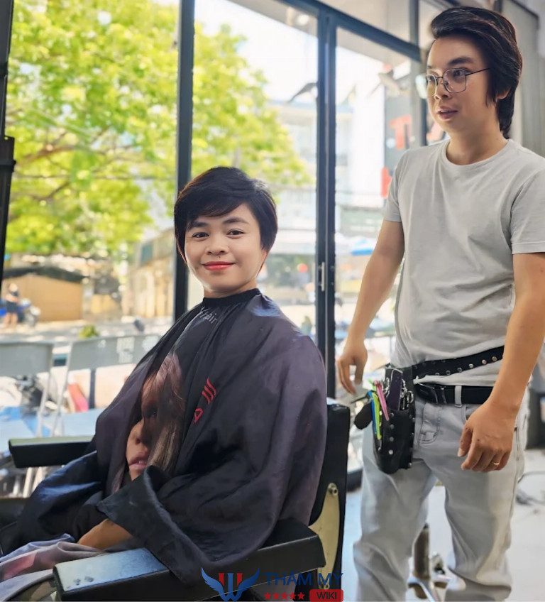Tiệm cắt tóc nữ đẹp ở Nha Trang Hair Salon Trần Hoàng