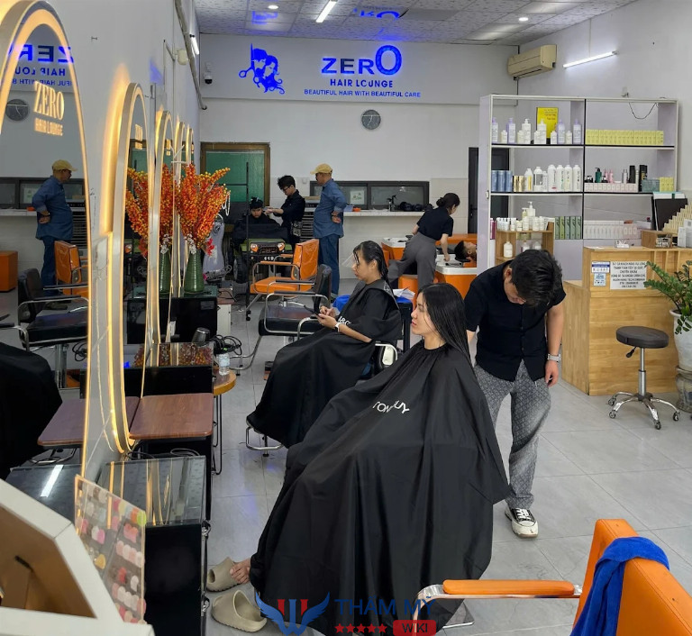 Tiệm làm tóc nữ đẹp ở Đà Nẵng Zero Hair Salon