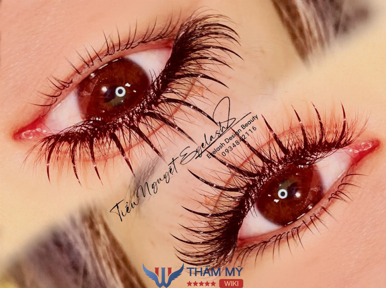 Tiểu Nguyệt  nối mi tại nhà ở Quận Bình Tân