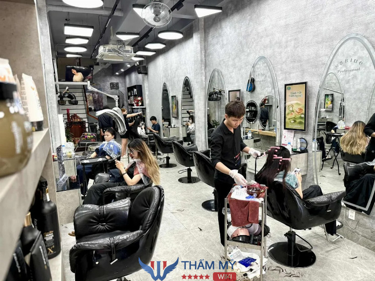 Địa chỉ nối tóc đẹp ở Đà Nẵng Hair Salon Na Blue