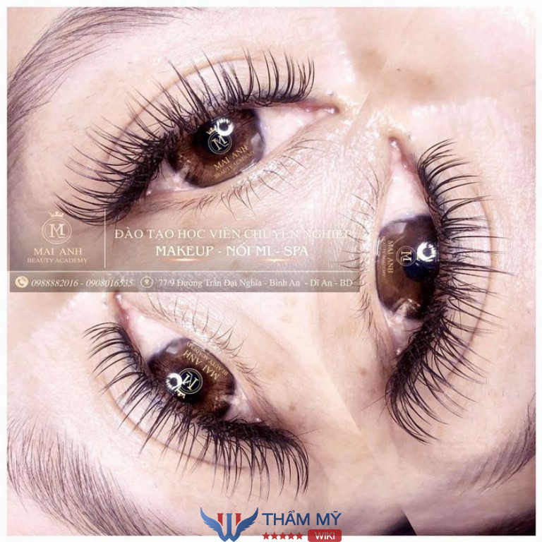 Tiệm nối mi đẹp ở Dĩ An Mai Anh Beauty