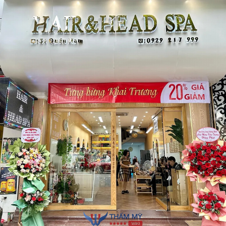 Hair & Head Spa tại Quận Lê Chân 