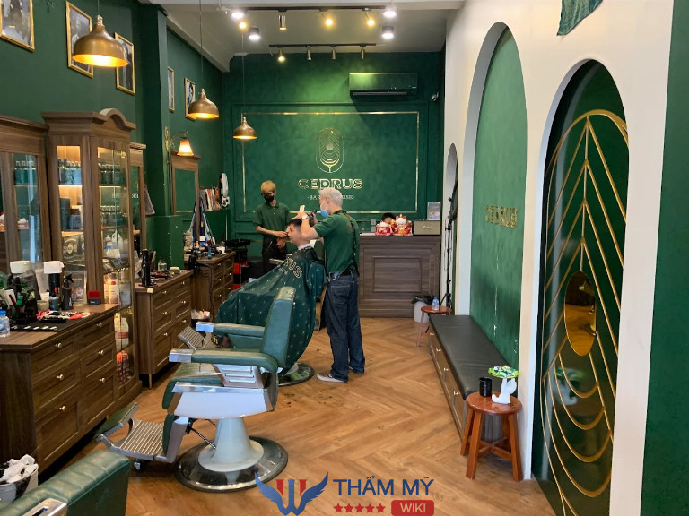 Tiệm cắt tóc đẹp Quận 11 Cedrus Barberhouse