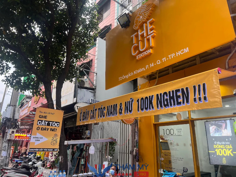 Tiệm cắt tóc đẹp ở Quận 11 The Cut Station