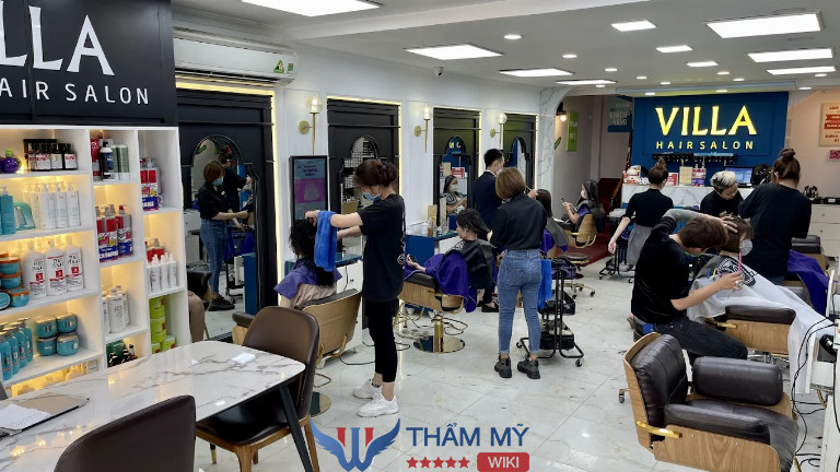 Tiệm cắt tóc đẹp ở Quận 6 VILLA Hair Salon Group