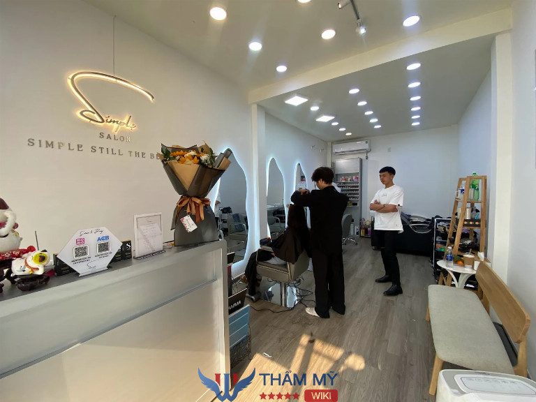 salon cắt tóc đẹp ở Quận Bình Thạnh  Simple Salon