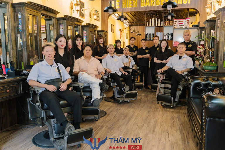 Tiệm cắt tóc nam đẹp ở Biên Hòa Lê Hiền BarberShop
