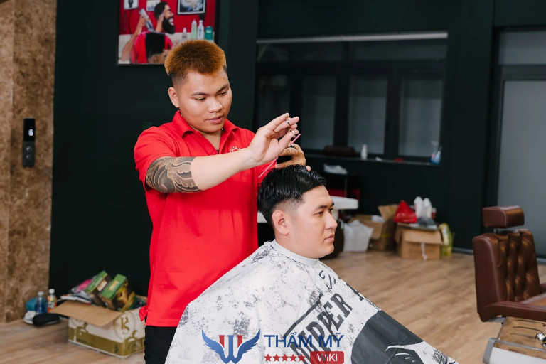 Tiệm cắt tóc nam đẹp ở Biên Hòa H2 Barber