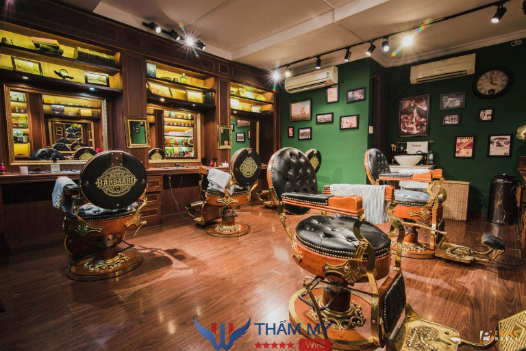 Tiệm cắt tóc nam đẹp ở Hà Nội House Of Barbaard