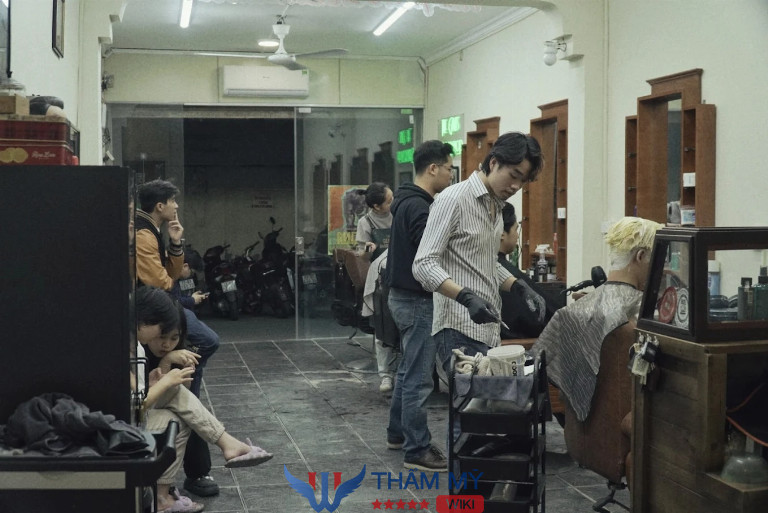 Tiệm cắt tóc nam ở Hà Nội The Gents BarberShop