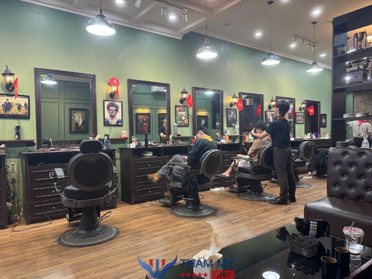Tiệm cắt tóc nam đẹp ở Hà Nội Tim Barbershop