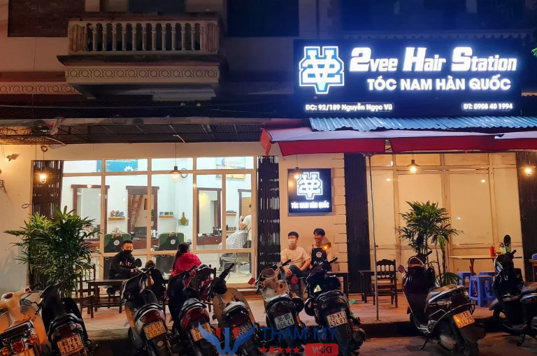 Tiệm cắt tóc nam đẹp ở Hà Nội 2Vee Hair Station
