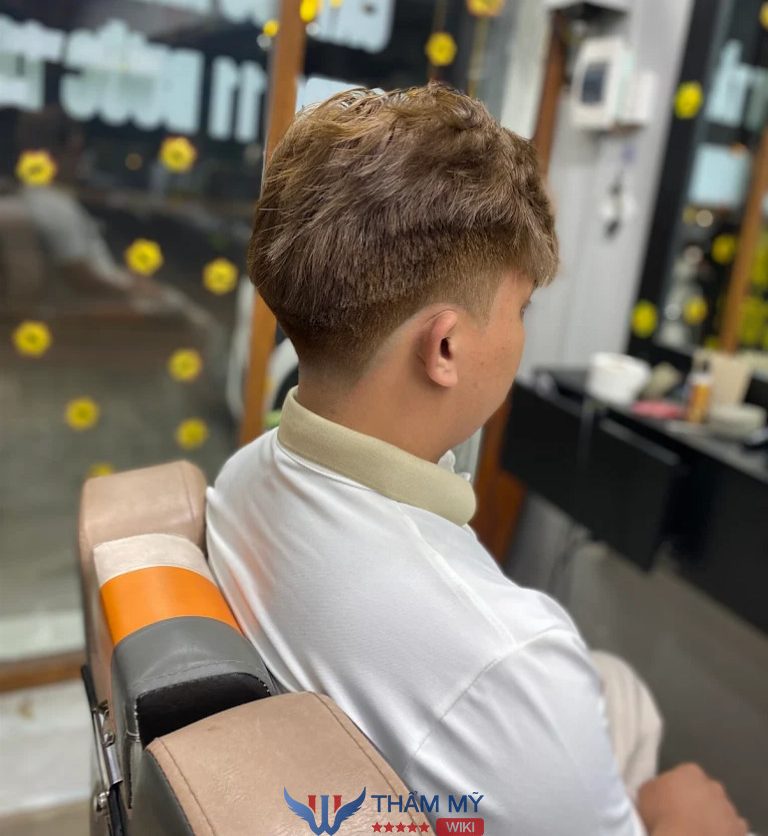 Tiệm cắt tóc nam đẹp ở Hòa Khánh Đà Nẵng Mẫn Barbershop