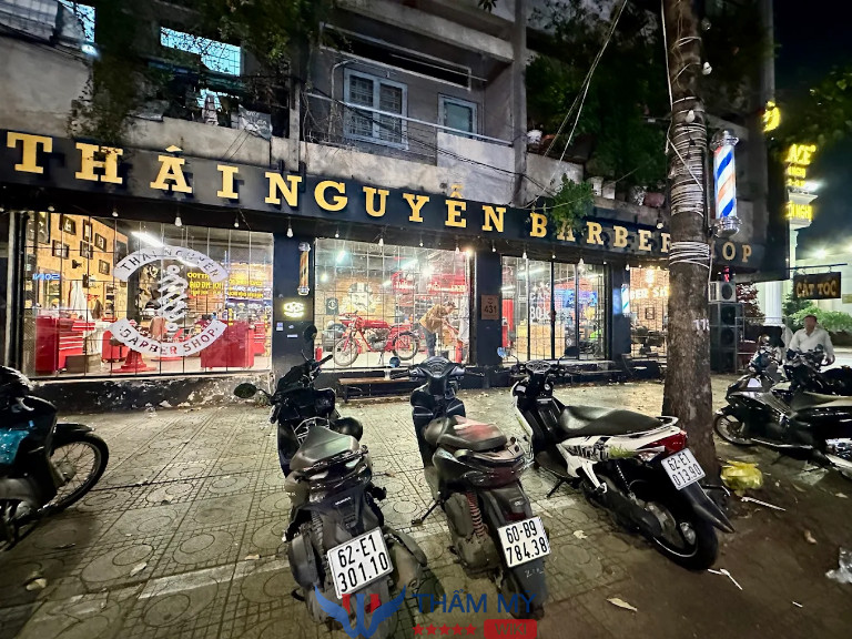 Tiệm cắt tóc nam đẹp ở Quận 10 Thái Nguyễn Barbershop