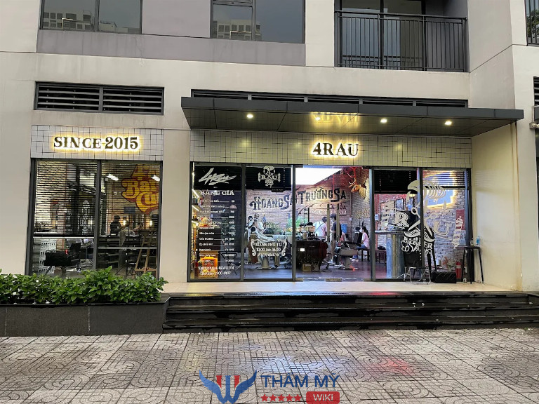 Tiệm cắt tóc nam ở Quận 9 4RAU Barbershop