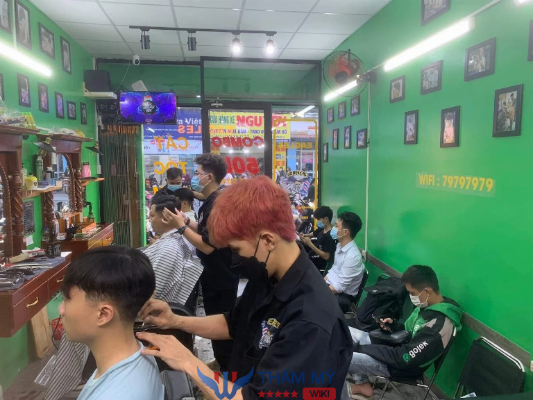 Tiệm cắt tóc nam Quận 9 Eagles Barbershop