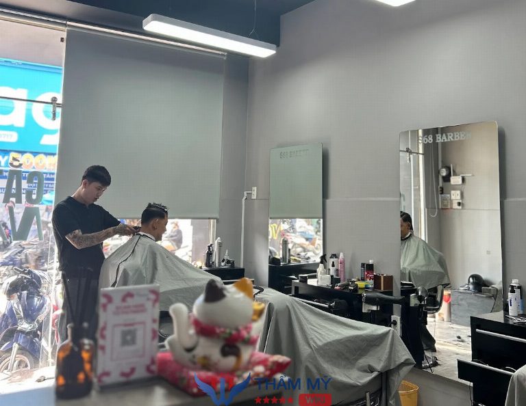 Tiệm cắt tóc nam đẹp ở Quận Bình Thạnh $68 Barber Shop