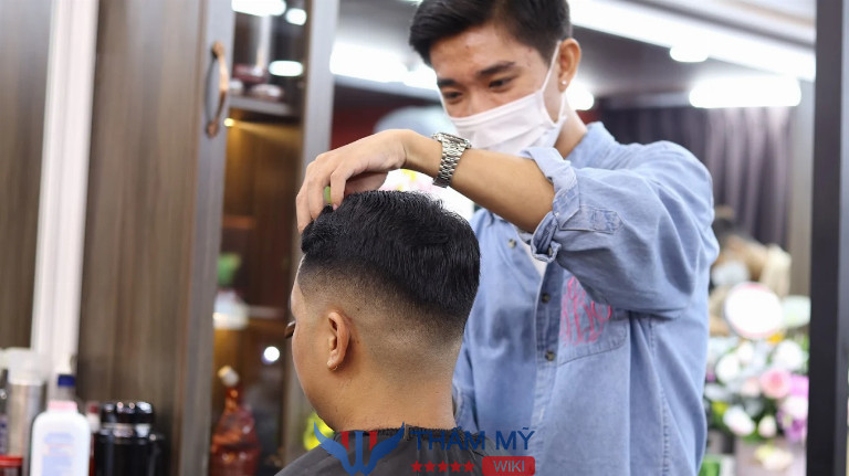 Tiệm cắt tóc nam đẹp tại Quận Bình Thạnh Art Barbershop