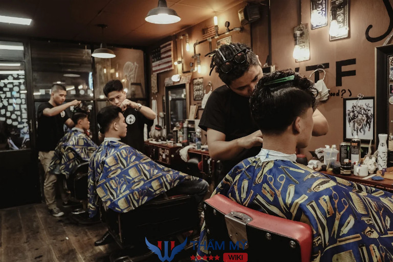 Tiệm cắt tóc nam đẹp tại Sài Gòn Ngố Barber Shop