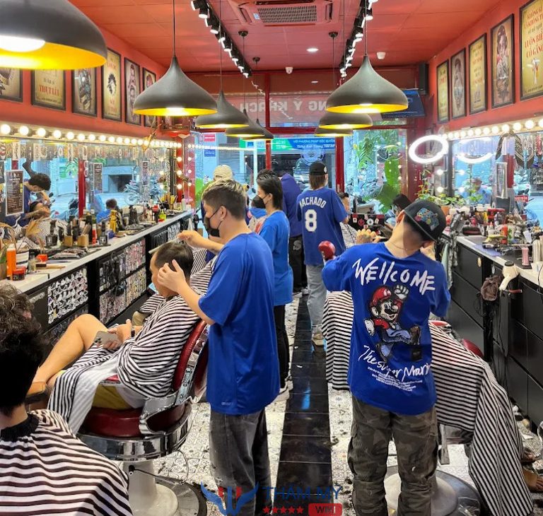 Tiệm cắt tóc nam đẹp ở Sài Gòn - Liem Barber Shop