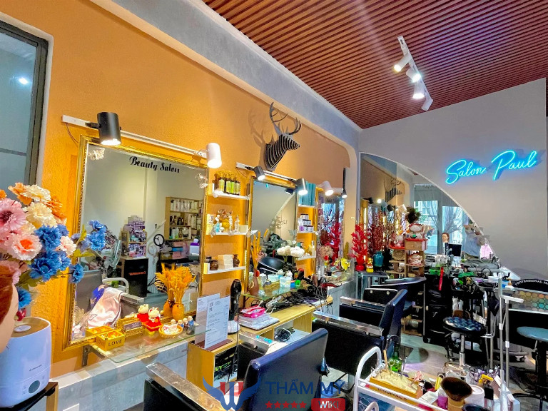 Tiệm cắt tóc nam đẹp ở Sài Gòn - Salon Paul