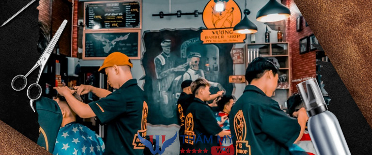 Tiệm cắt tóc nam ở Đà Nẵng Vương Barber Shop