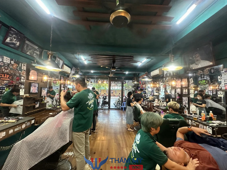 Tiệm cắt tóc nam tại Đà Nẵng CLip Barbershop