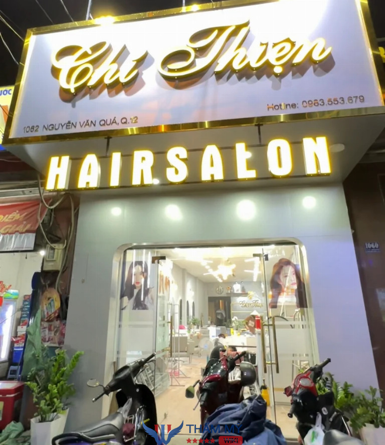 Tiệm cắt tóc nữ đẹp ở Quận 12 Hair Salon Chí Thiện