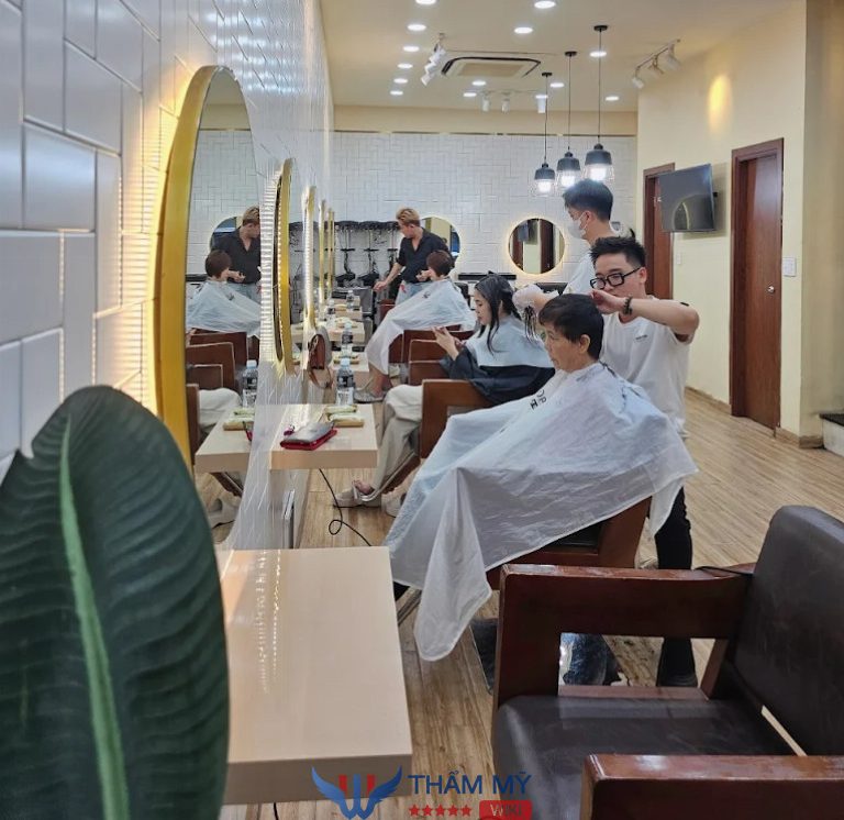 Tiệm cắt tóc nữ Quận 5  Ji Hair Salon