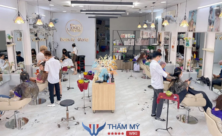 Tiệm cắt tóc nữ đẹp tại Quận Bình Tân Viện Tóc Hoàng Juno