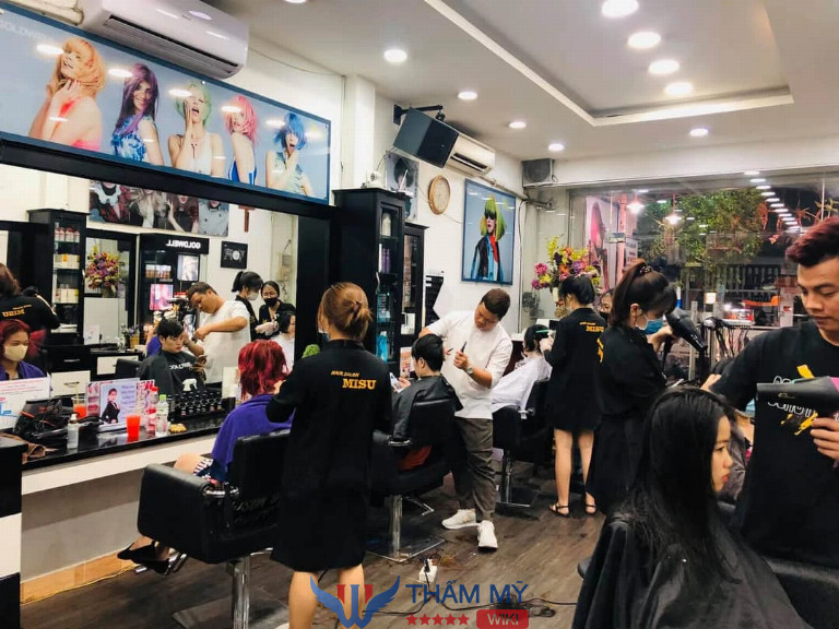 Tiệm làm tóc nữ đẹp ở Quận Bình Tân Hair Salon Misu