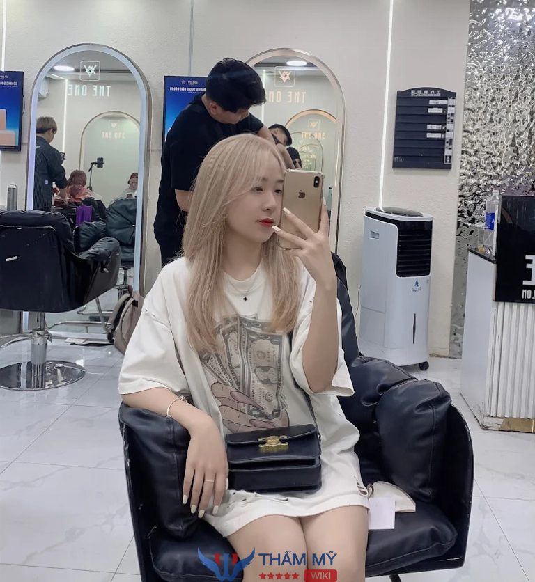 Tiệm cắt tóc nữ đẹp ở Sài Gòn The One Hair