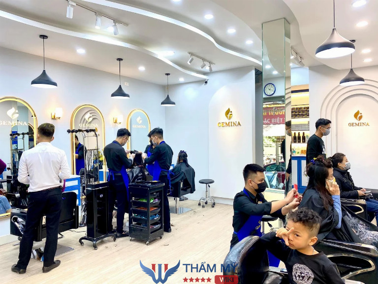 Salon làm tóc đẹp giá rẻ ở Hà Nội - Gemina Hair Salon