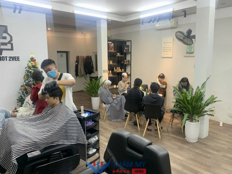 Tiệm làm tóc đẹp ở Hà Nội - 2Vee Hair Station