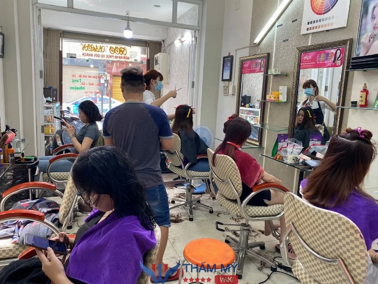 Tiệm làm tóc ở Quận 10 Boo Salon