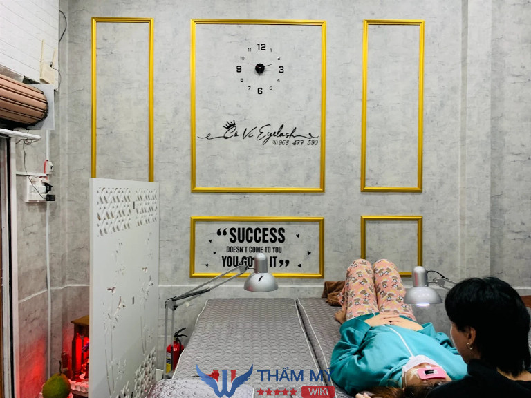 Tiệm nối mi đẹp ở Bình Dương Cô Vi