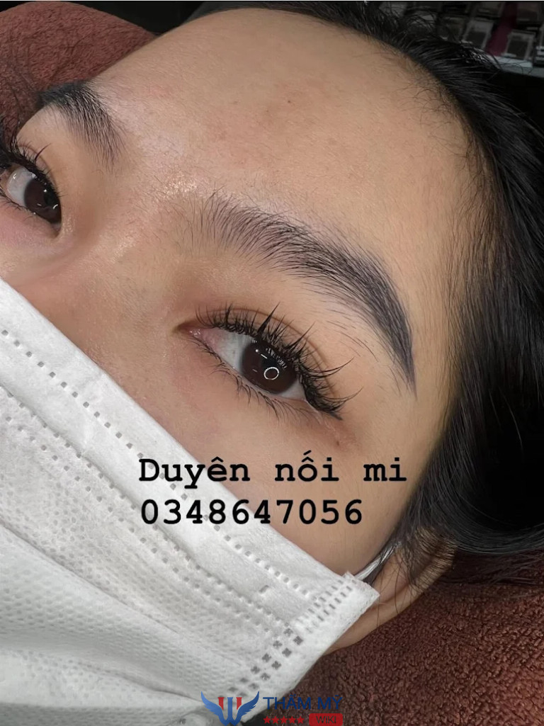 Tiệm nối mi đẹp ở Bình Dương Hoàng Duyên