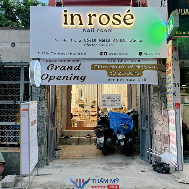 Tiệm nối mi Hóc Môn In Rose Eyelash Room