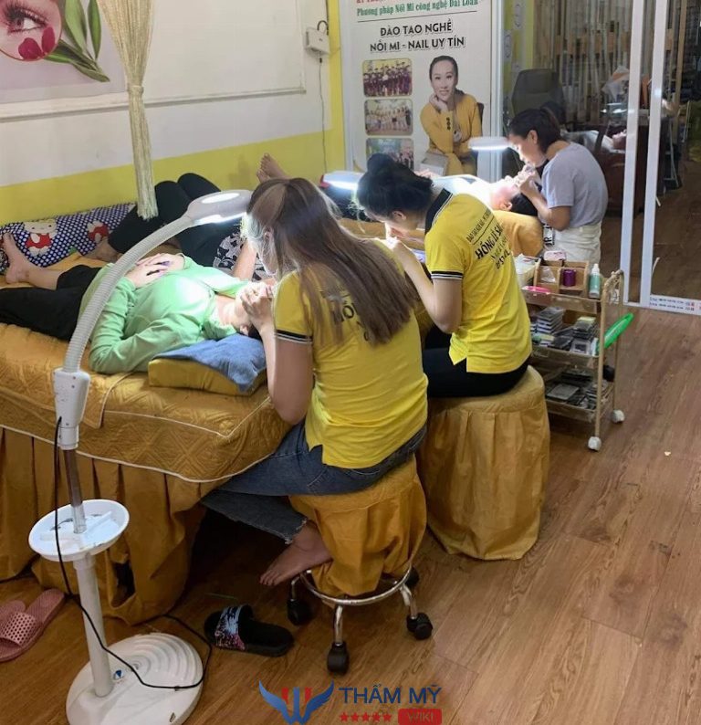 Tiệm nối mi đẹp ở Quận 12 Hồng Lê Beauty