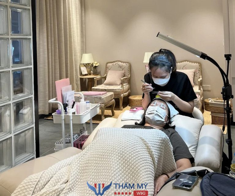 Tiệm nối mi đẹp ở Quận 2 The Privé Spa