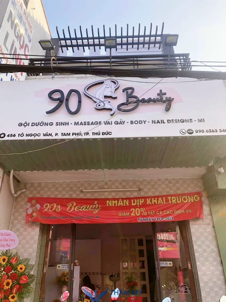 Tiệm nối mi ở Thủ Đức 90S Beauty